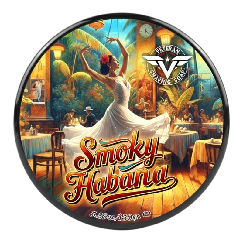 Savon à Barbe Veteran Soap Smoky Habana 150gr