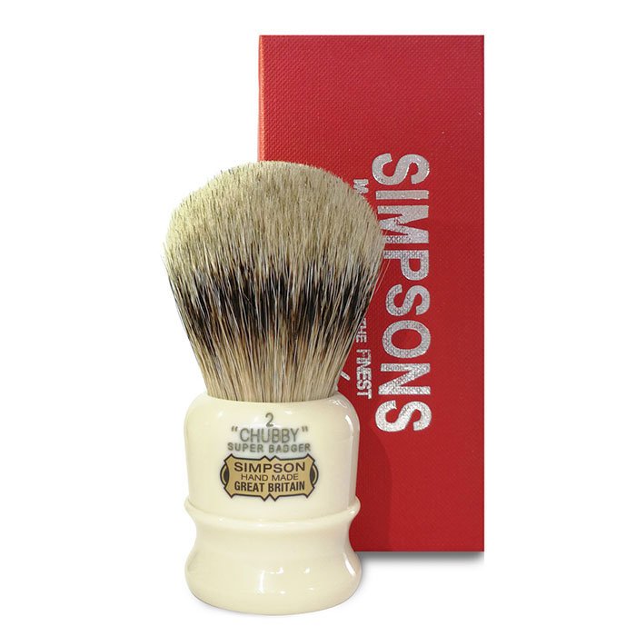 Pinceau de Rasage Simpson Chubby 2 Super Blaireau