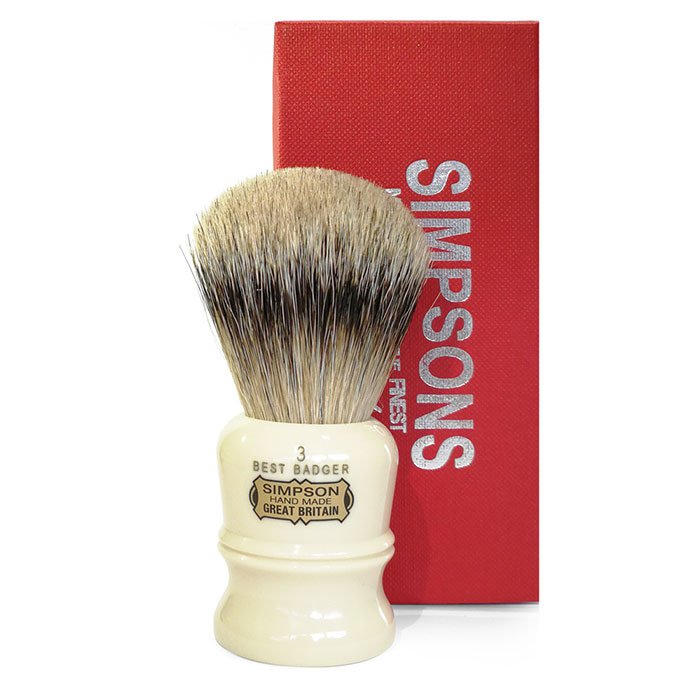 Pinceau de Rasage Simpson Duke 3 Best Badger