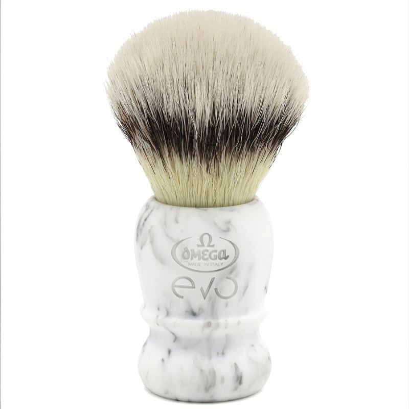 Blaireau de rasage Omega Evo Marble Ego