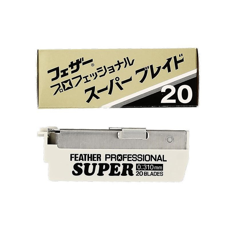 Lames de rasoir Feather Professional Super Blade 20 pièces