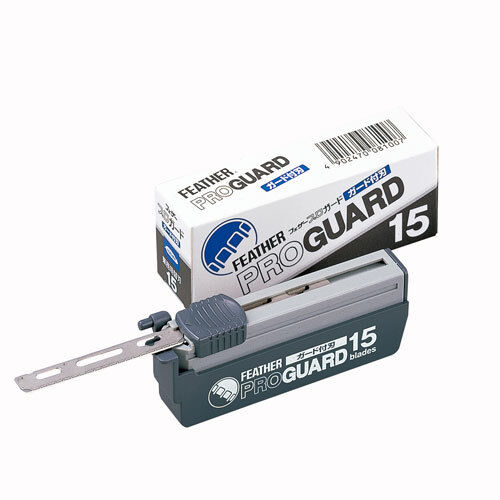 Lames de rasoir Feather Proguard 15 pièces