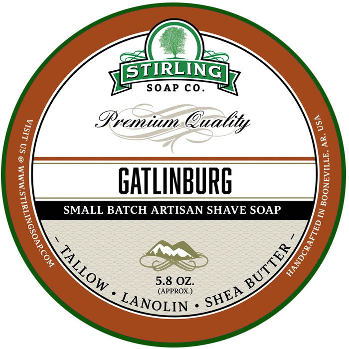 Savon à raser Stirling Gatlinburg 170 ml