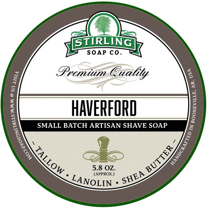 Savon à raser Stirling Haverford 170 ml