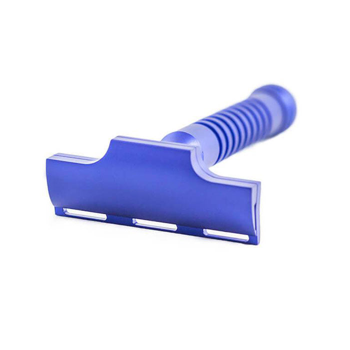 Rasoir de Sûreté Razorock Hawk V2 Bleu Électrique Aluminium