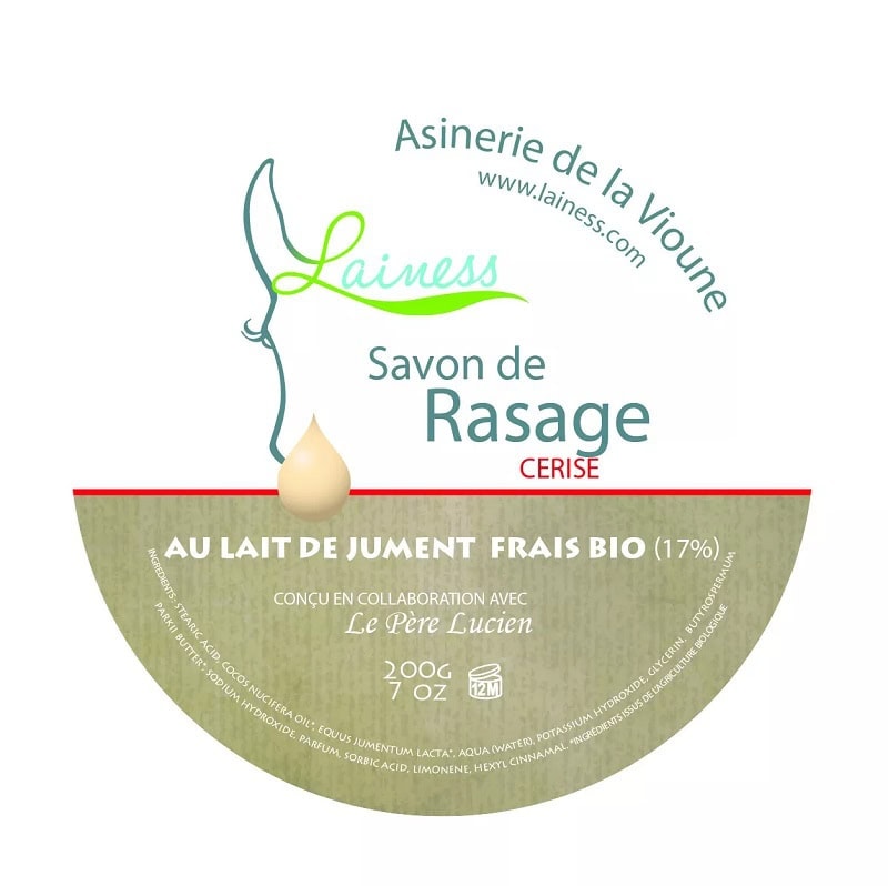 Savon à raser Le Père Lucien - Lainess Cerise 200gr