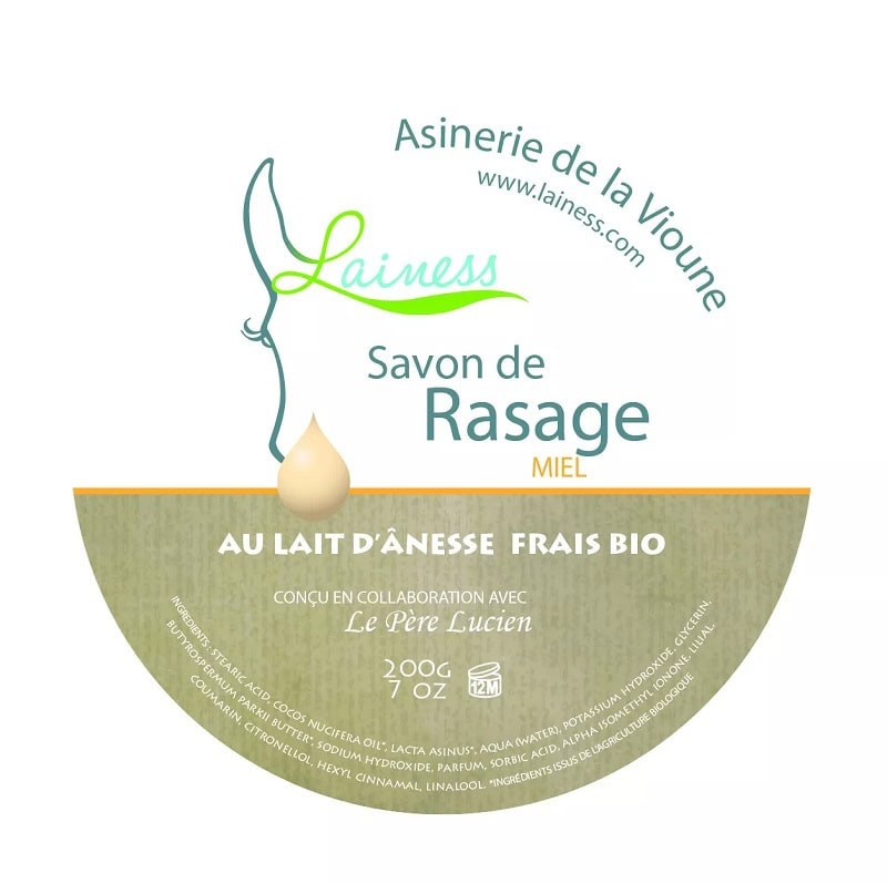 Savon à raser Le Père Lucien - Lainess Miel 200gr