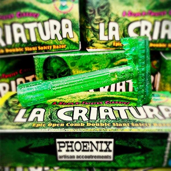Rasoir de sûreté P.A.A. La Criatura Slant Open Comb