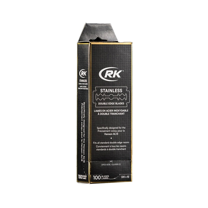 Lames de rasoir Henson Shaving Stainless 100pcs