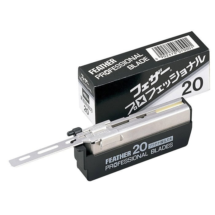 Lames à simple tranchant Feather Professional 20 pièces