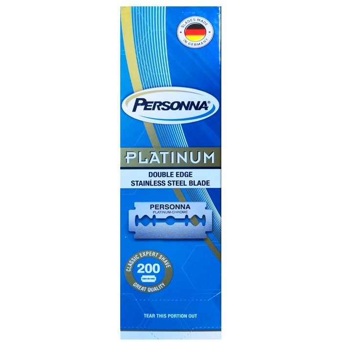 Lames de Rasoir Personna Platinum 200pièces