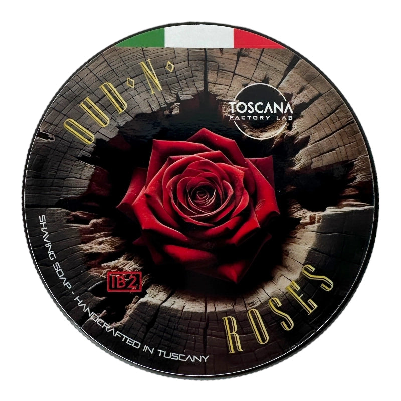 Savon à Raser Toscana Factory Lab Oud N' Roses IB2 125gr