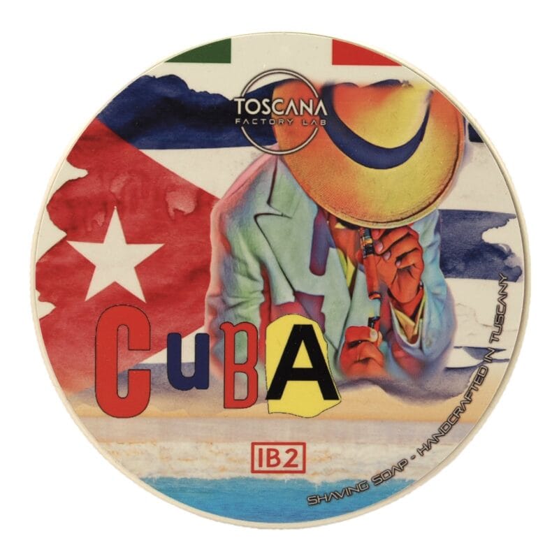 Savon à raser Toscana Factory Lab Cuba 125gr