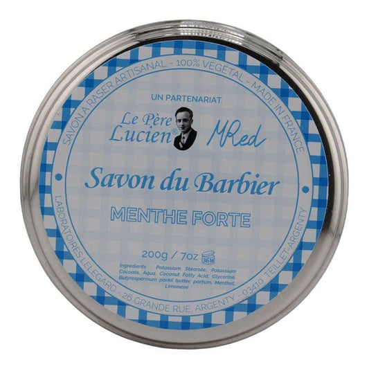 Jabón de afeitar Le Père Lucien Menta Fuerte 200gr