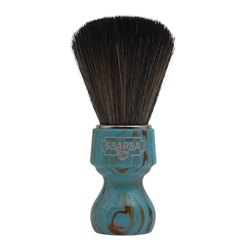 Pinceau de Rasage Nobile Azzurro Cielo Synthétique Cheval - Sbarba
