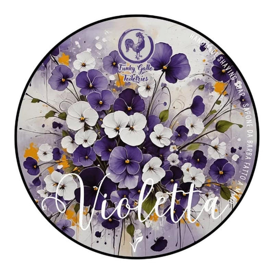 Jabón de Afeitar Funky Gallo Violeta 120gr
