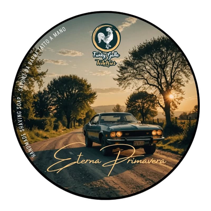 Savon à raser Funky Gallo Eterna Primavera 120gr Végétal