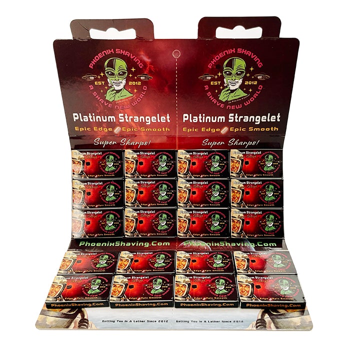 Lames de Rasoir Phoenix A.A. Platinum Strangelet 100 unités