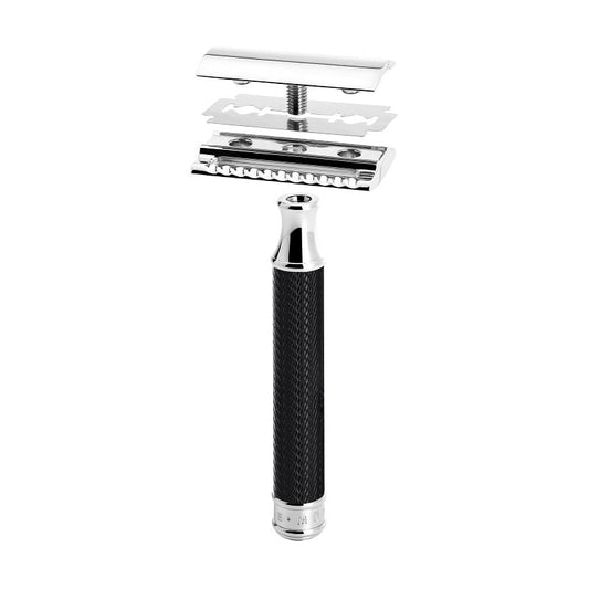 Maquinilla de Afeitar de Seguridad Muhle R89 Negra