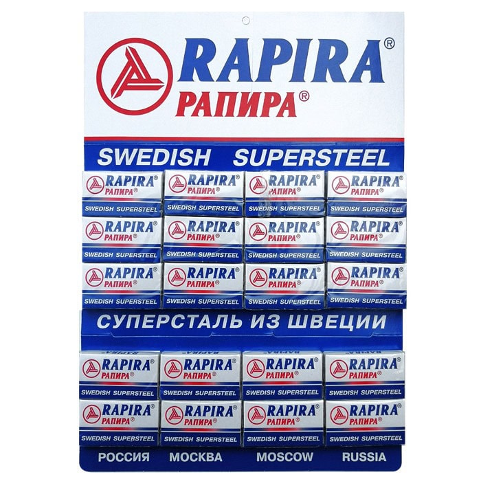 Lames de Rasoir Rapira Swedish Supersteel 100pcs