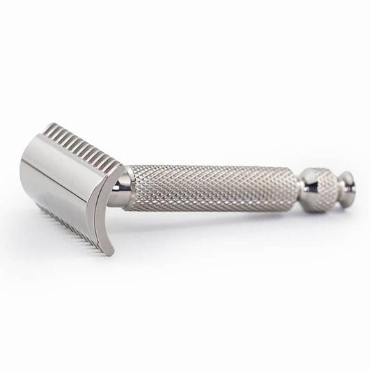 Rasoio di Sicurezza Razorock BBS Inox Open Comb Manico Ufo