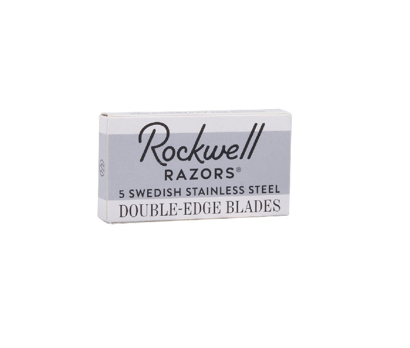 Lametta da Barba Rockwell Swedish Stainless 5pz