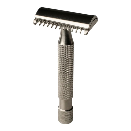 Maquinilla de Afeitar de Seguridad Above The Tie S1 Slant Acero Inoxidable Classic Open