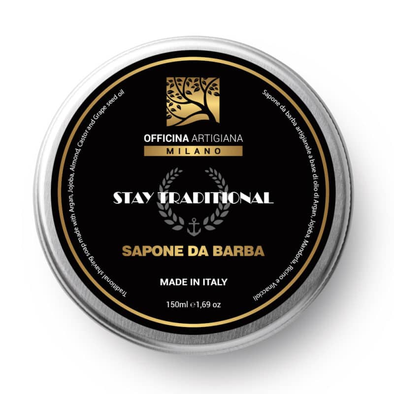 Savon à Barbe Officina Artigiana Milano Stay Traditional 150ml