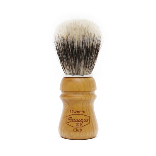 Pennello da Barba Semogue Soc Misto Setola/Tasso Manico Ciliegio