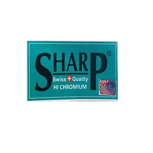 Lamette da Barba Sharp Hi Chromium 5pz