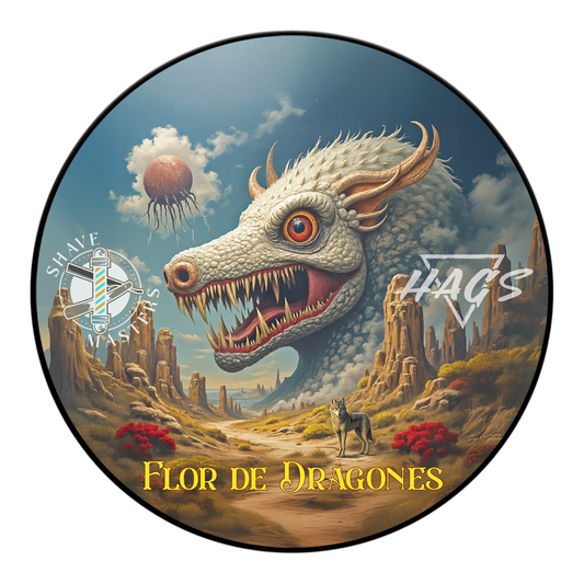 Sapone da Barba HAGS Flor de Dragones 114gr