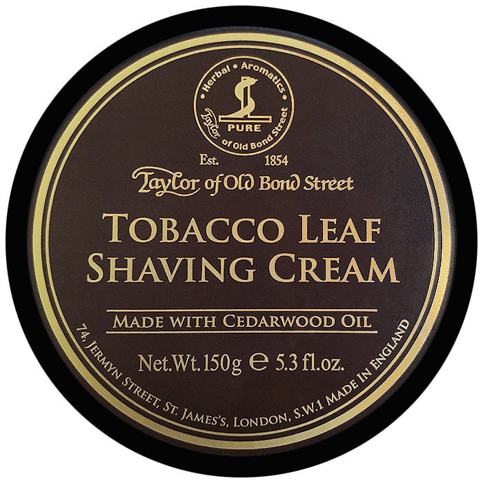Crème à raser T.B.O.S. Tobacco Leaf 150gr