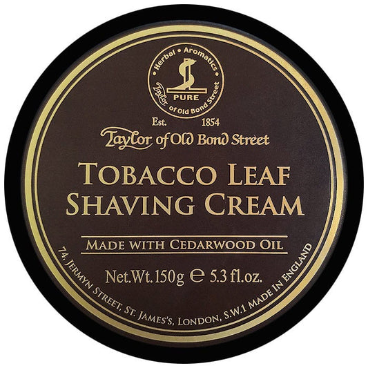 Crema de Afeitar T.B.O.S. Tobacco Leaf 150gr