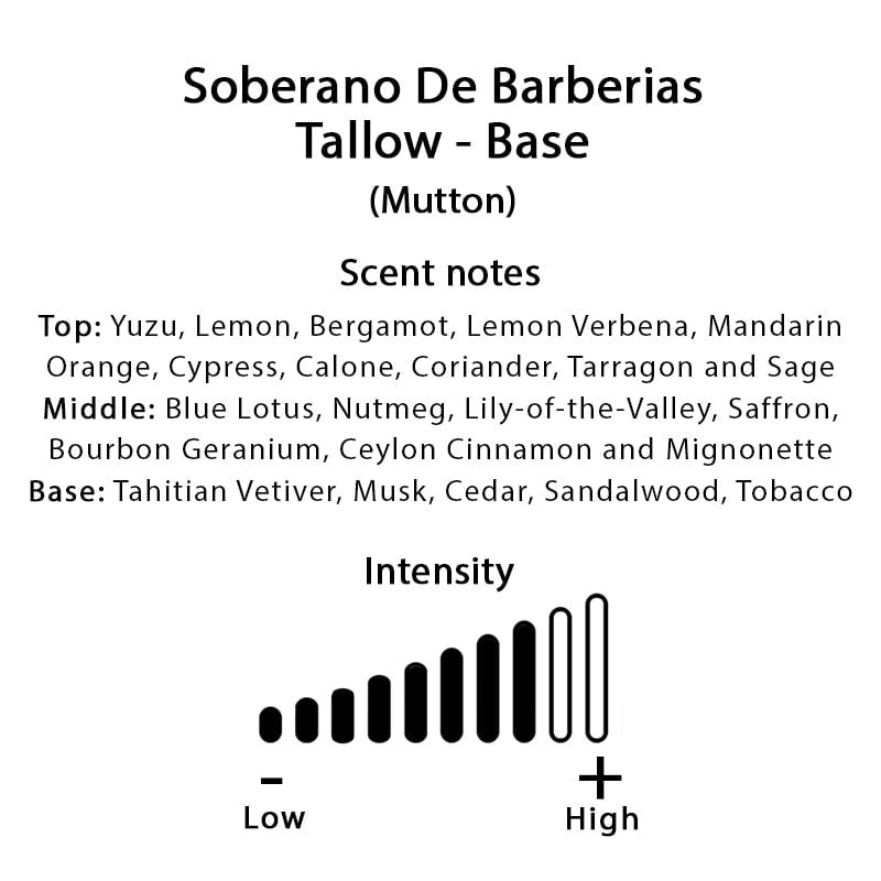 Savon à Raser HAGS Soberano De Barberias Base Suif 114g