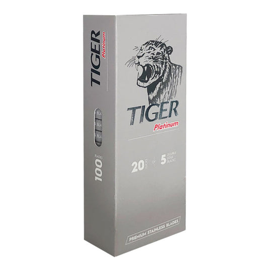 Cuchillas de afeitar Tiger Platinum 100unidades