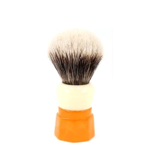 Blaireau Yaqi Orange & Cream Two Band 22mm