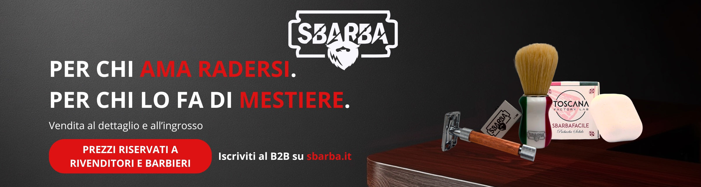Sbarba B2B - vendita al dettaglio e all ingrosso