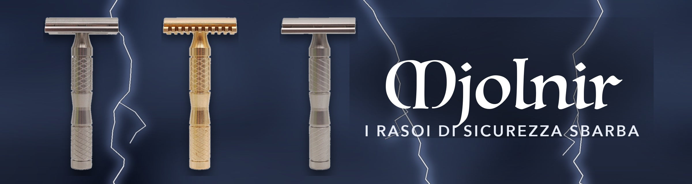 Rasoi di sicurezza Sbarba Mjolnir — collezione