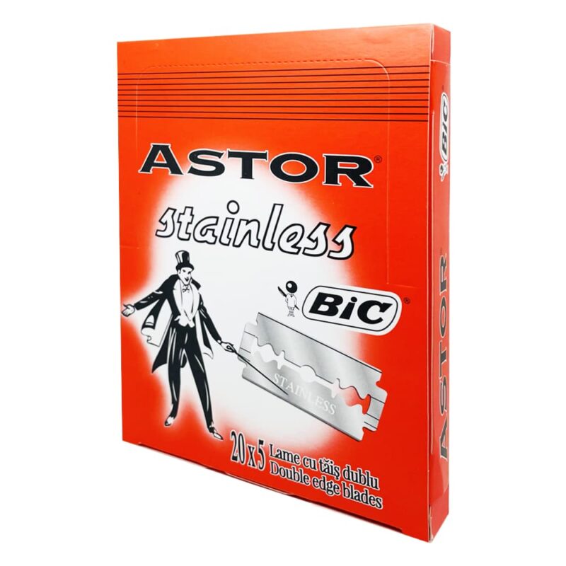Lame de Rasoir Bic Astor 100 pièces