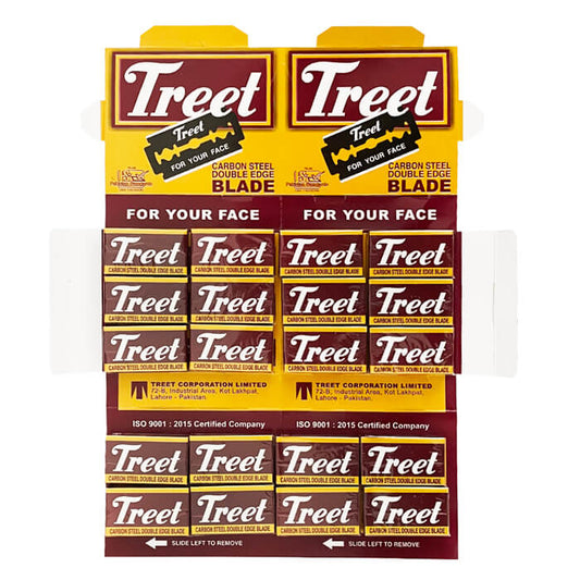 Hojas de afeitar Treet Carbon 200ud