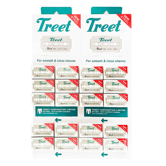 Cuchillas de afeitar Treet New Steel 200ud
