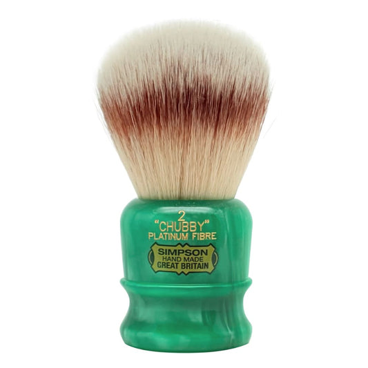 Pennello da Barba Simpsons Chubby 2 Sintetico Platinum St Marys