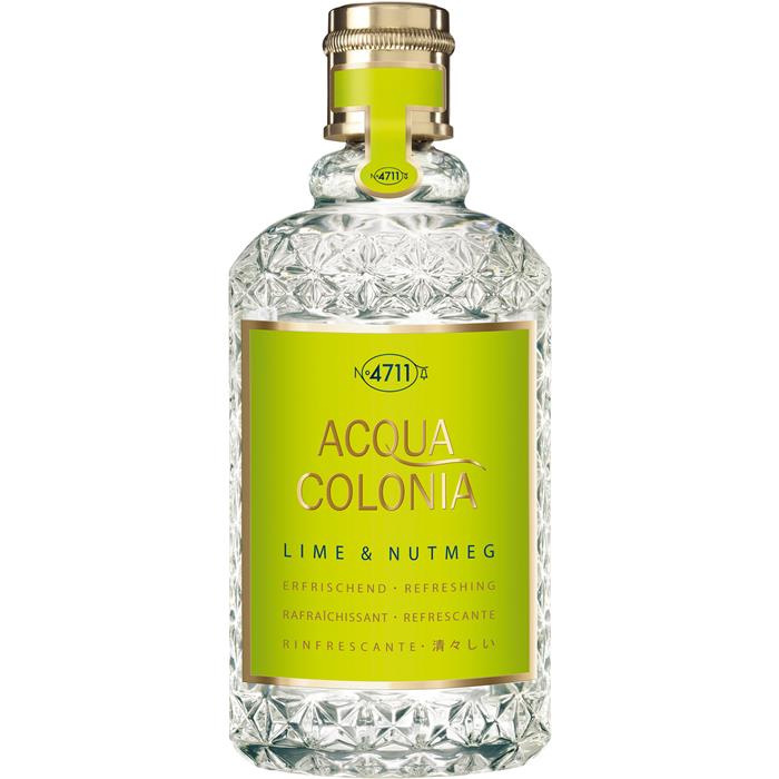 Eau de Cologne 4711 Citron vert & Noix de muscade 170ml