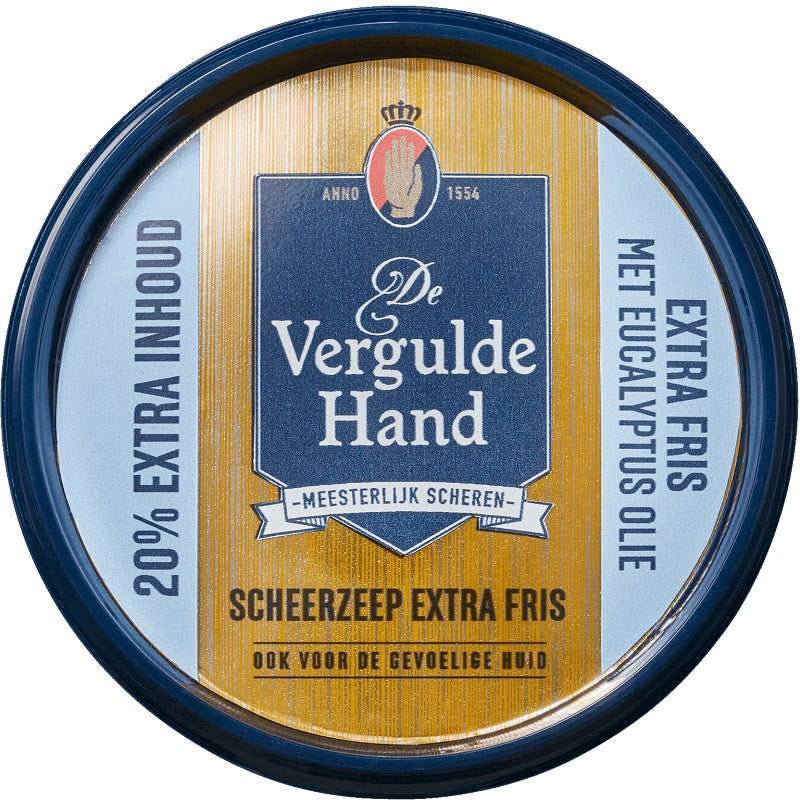 Savon à Raser De Vergulde Hand Extra Frais 75g
