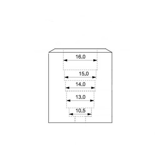 Stand Razorock a Larghezza Variabile Flat Top