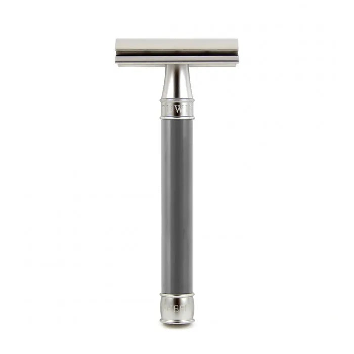 Rasoir de Sécurité Edwin Jagger 3one6 Gris DESS5BL