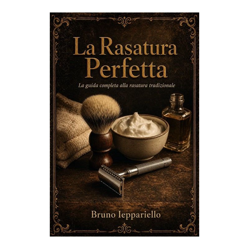 La Rasatura Perfetta – libro di Bruno Ieppariello, copertina