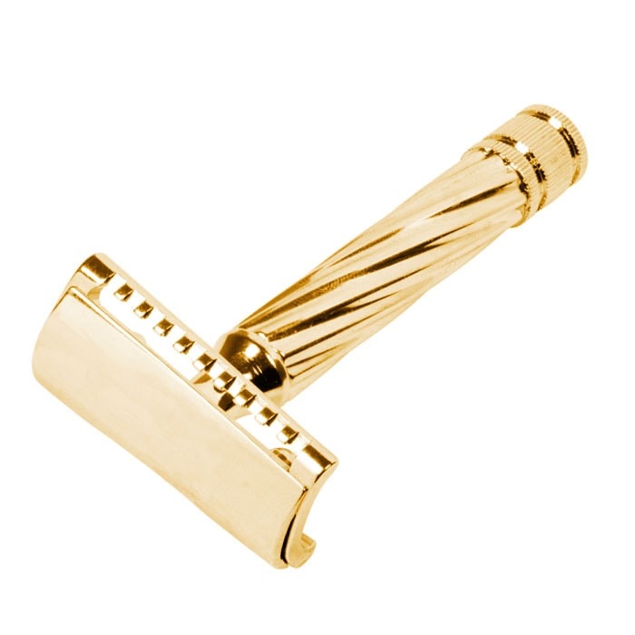 Rasoir de Sûreté Fatip Lo Storto Closed Gold