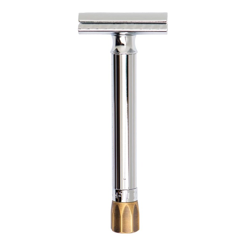 Rasoio di Sicurezza Merkur Progress 510 Ottone Antico