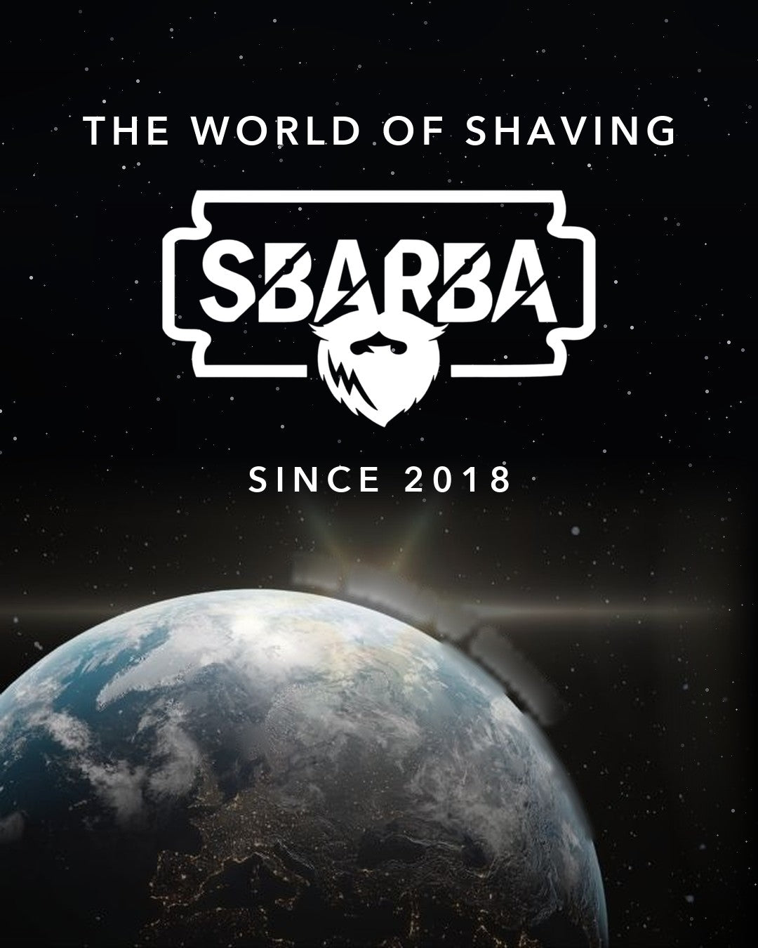 Sbarba — The World of Shaving, banner mobile